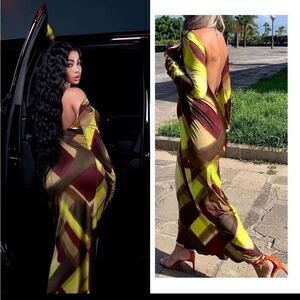 ZARA PRINTED DRESS